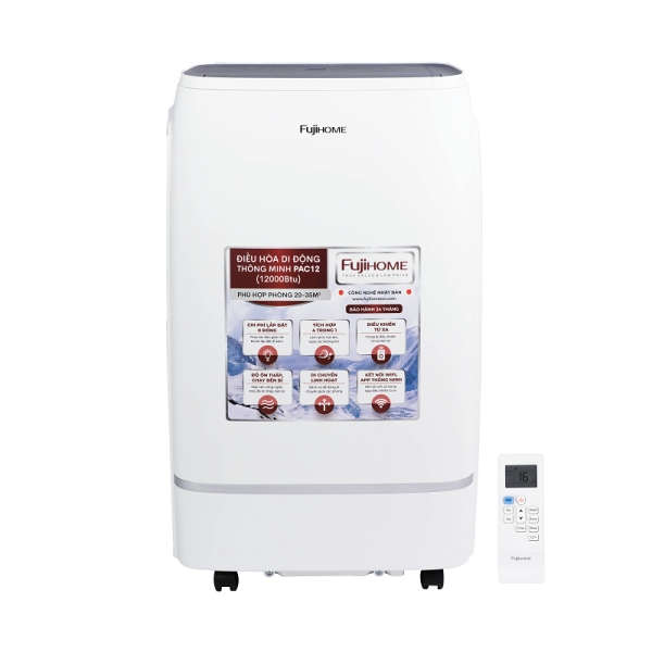 Máy điều hòa di động thông minh FujiE PAC12 (12.000BTU)